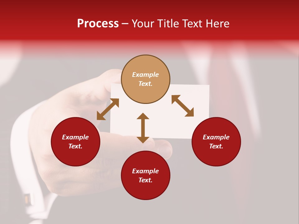 Person Commerce Partnership PowerPoint Template