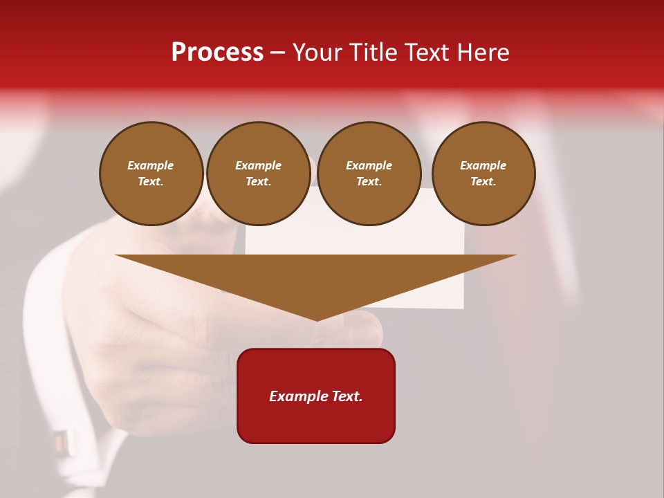 Person Commerce Partnership PowerPoint Template