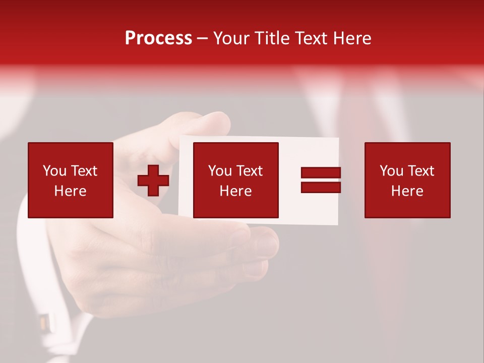 Person Commerce Partnership PowerPoint Template