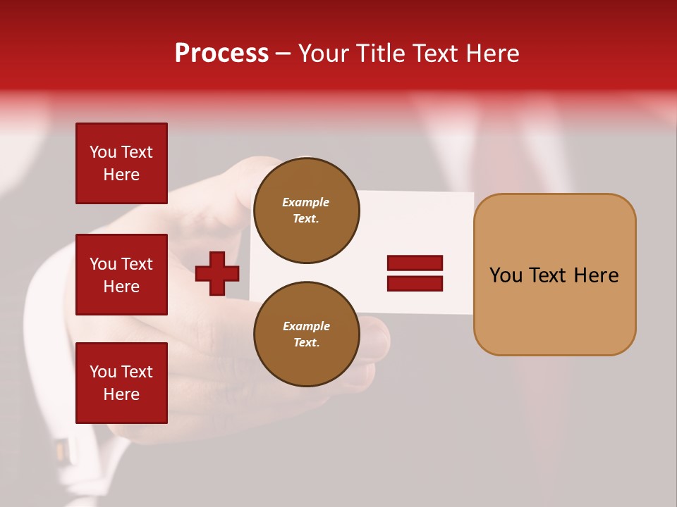 Person Commerce Partnership PowerPoint Template