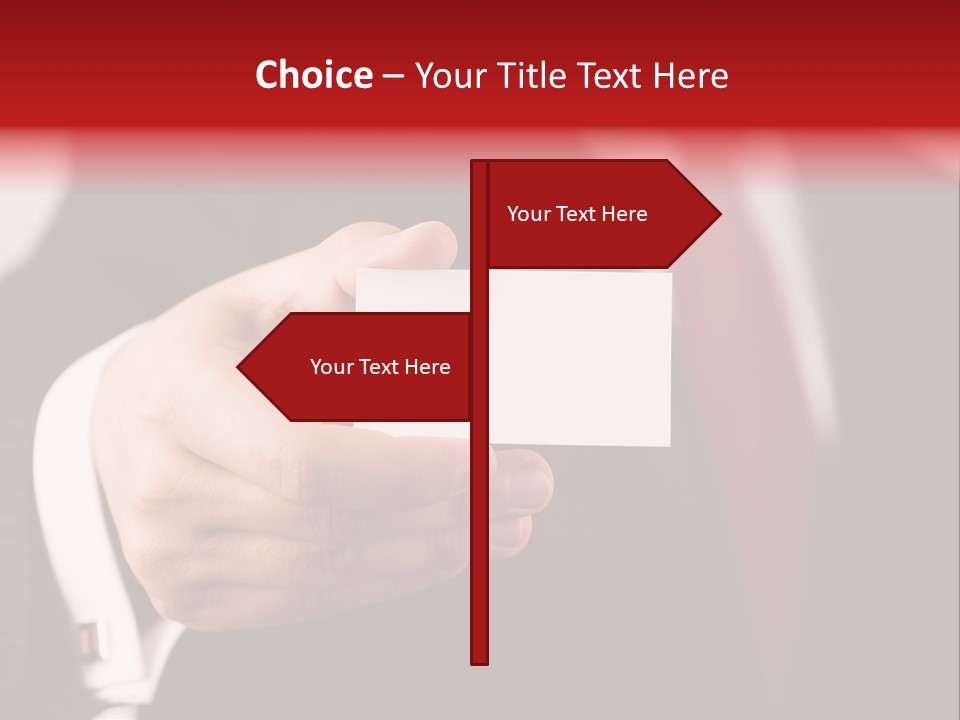 Person Commerce Partnership PowerPoint Template