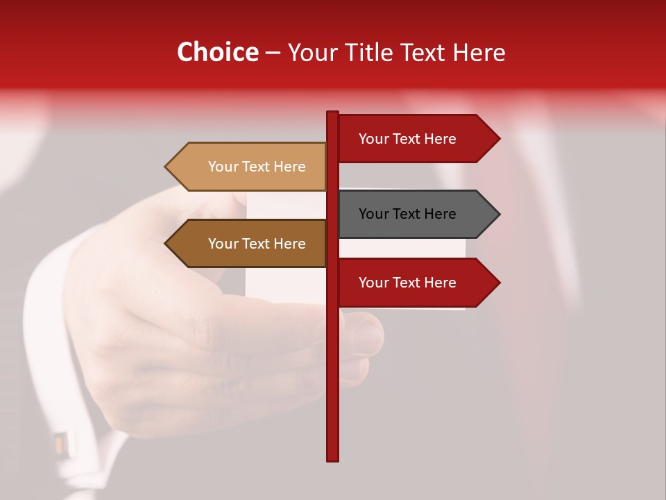 Person Commerce Partnership PowerPoint Template