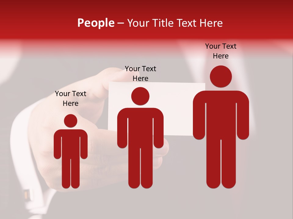 Person Commerce Partnership PowerPoint Template