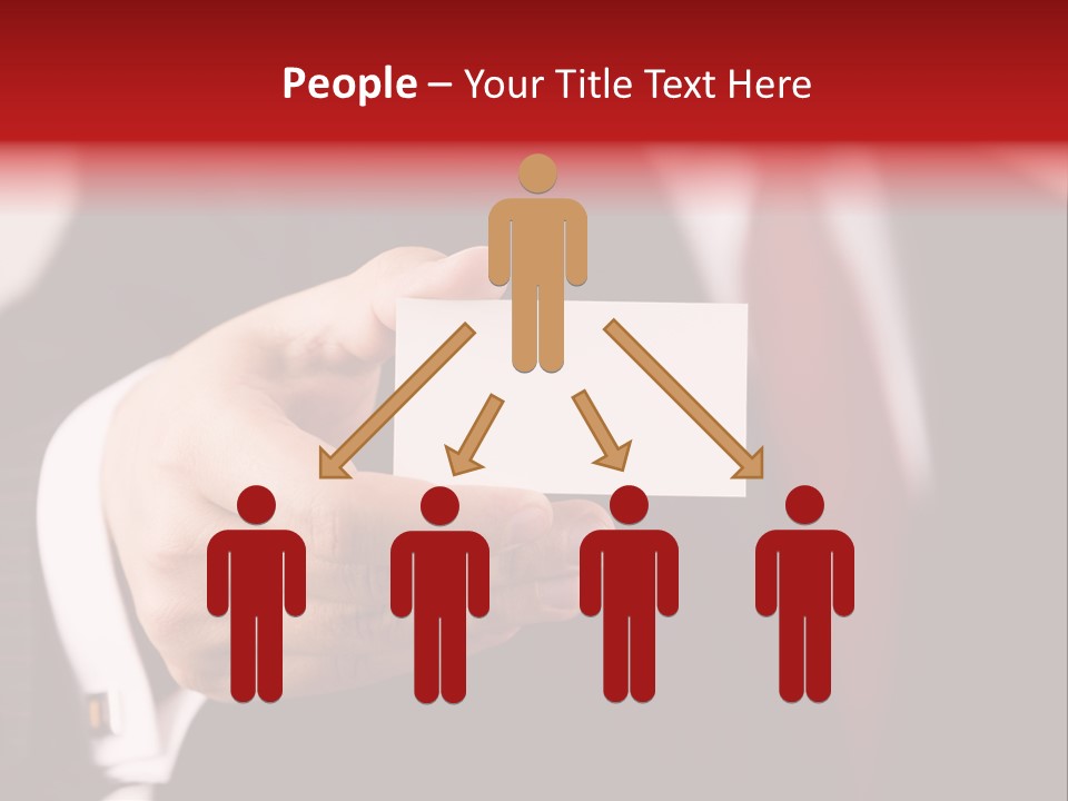 Person Commerce Partnership PowerPoint Template