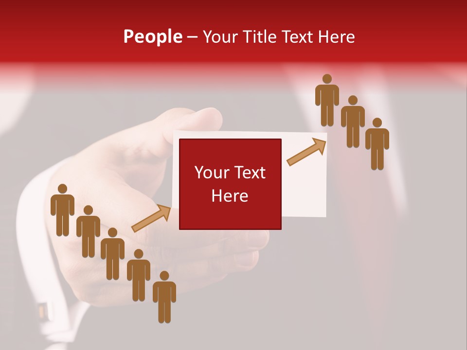 Person Commerce Partnership PowerPoint Template