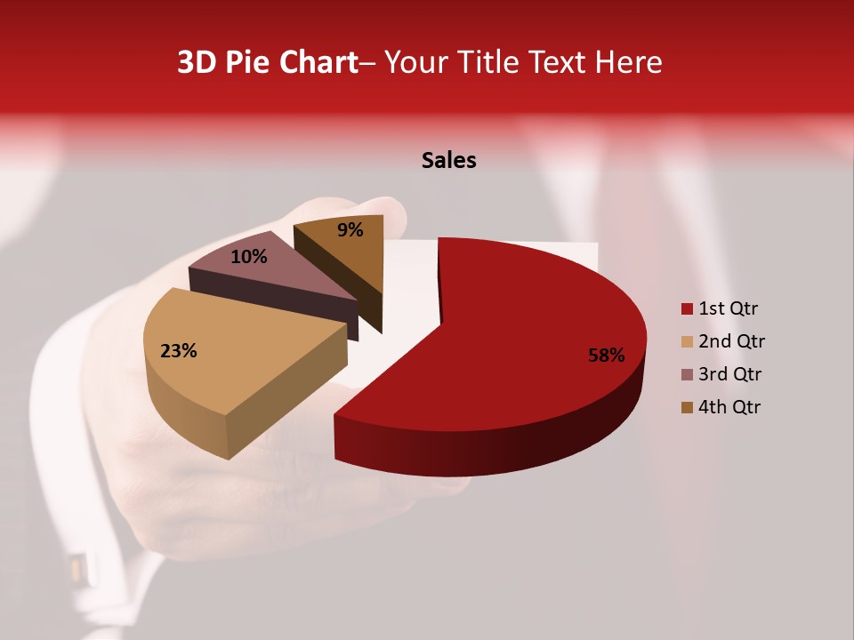 Person Commerce Partnership PowerPoint Template