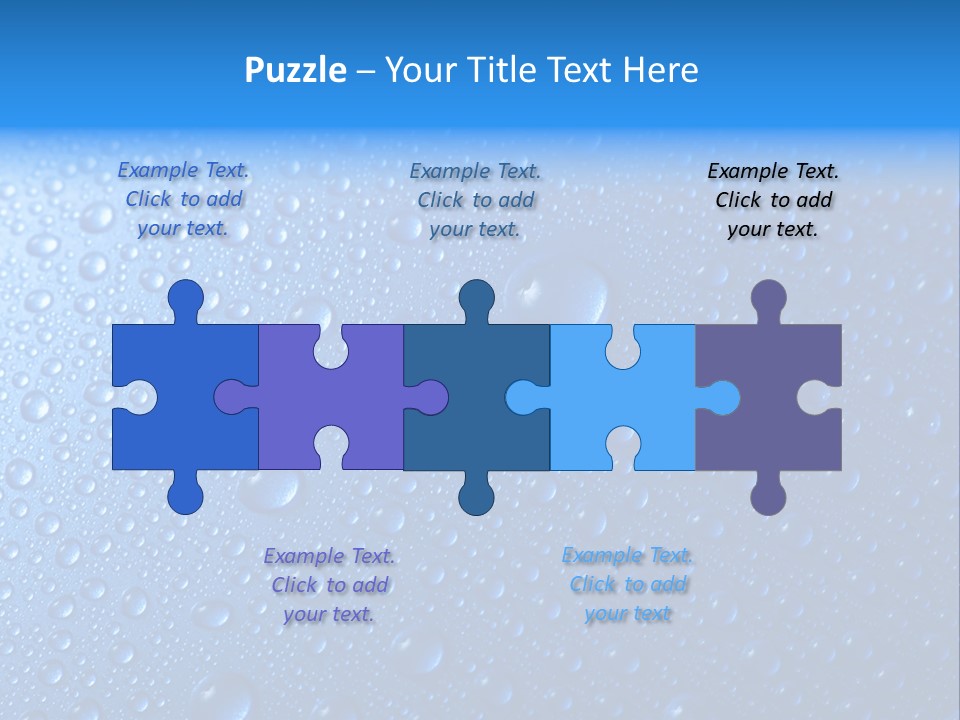 Drop Clean Relax PowerPoint Template