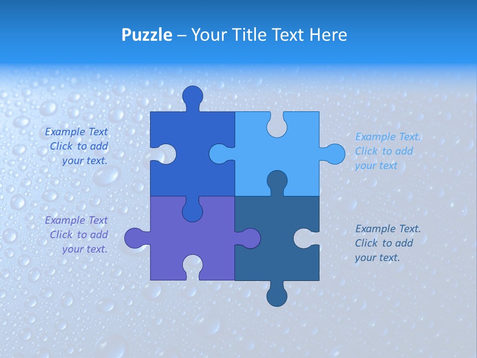 Drop Clean Relax PowerPoint Template