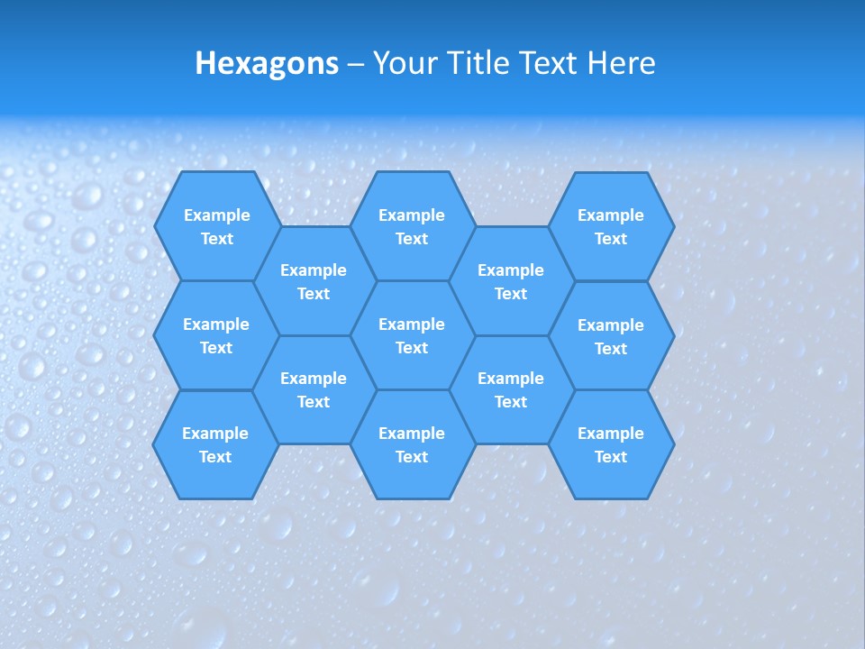 Drop Clean Relax PowerPoint Template