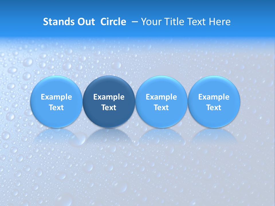 Drop Clean Relax PowerPoint Template