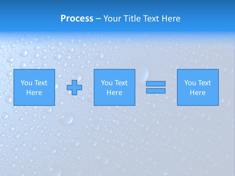 Drop Clean Relax PowerPoint Template