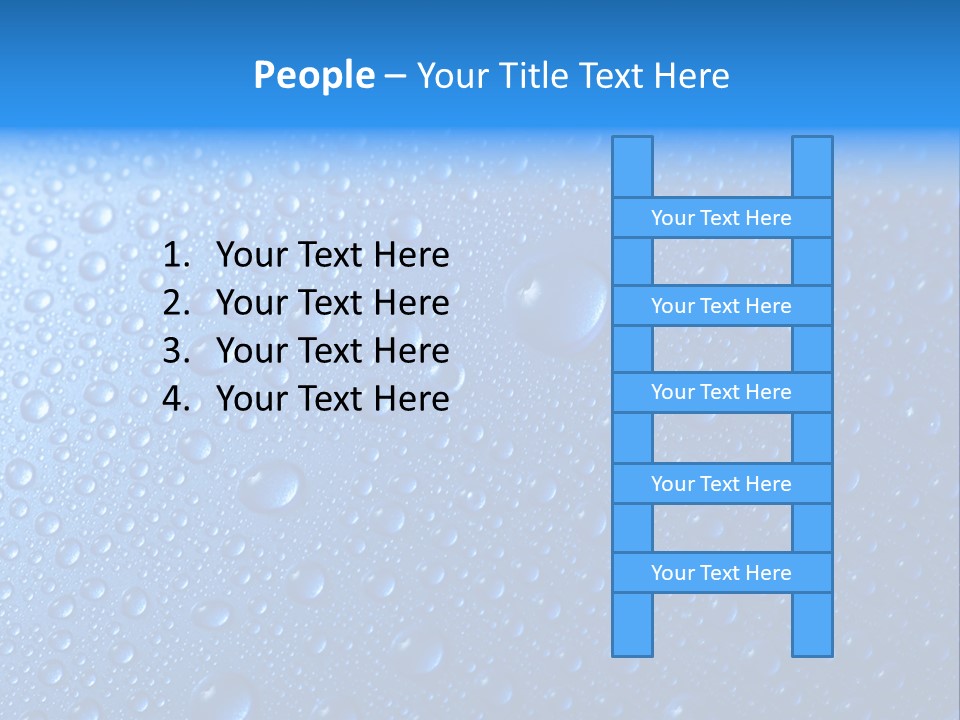 Drop Clean Relax PowerPoint Template