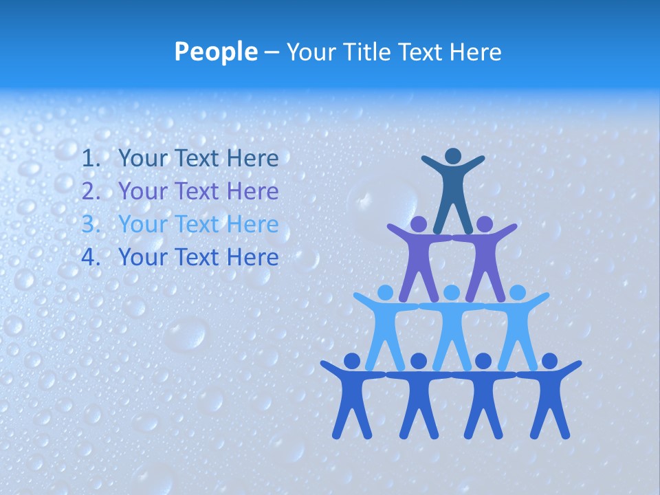 Drop Clean Relax PowerPoint Template