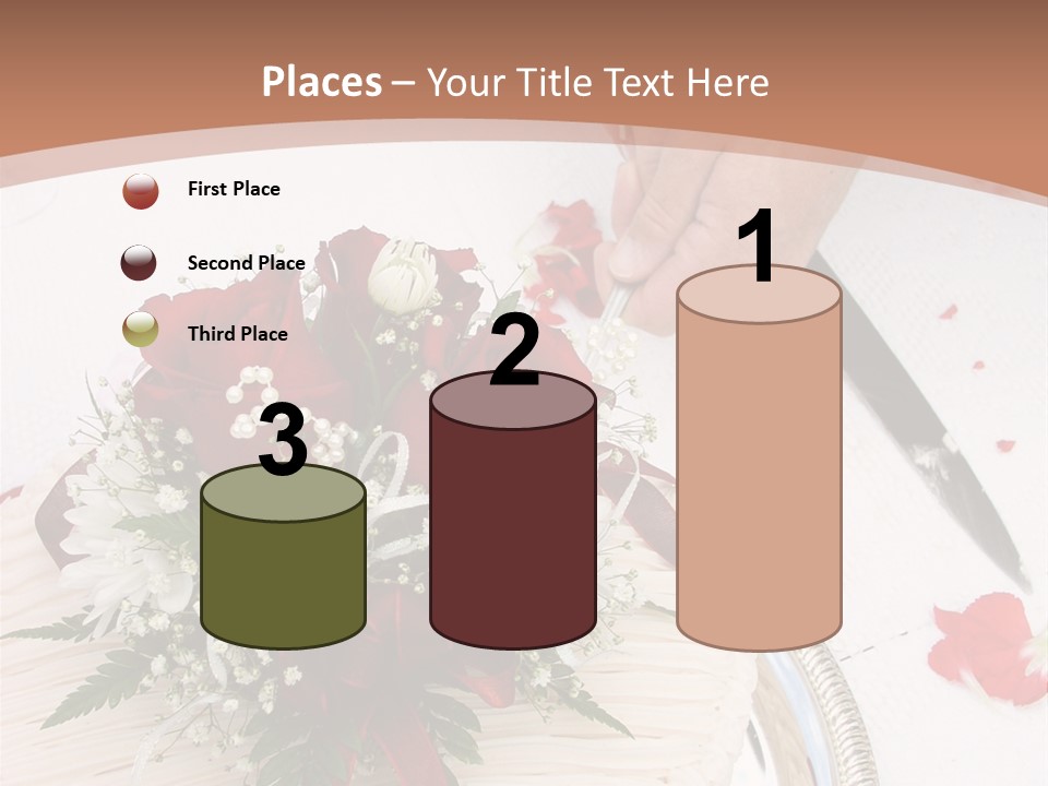 Ivory Romantic Dress PowerPoint Template