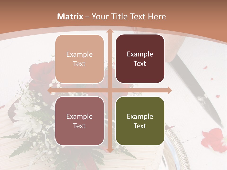 Ivory Romantic Dress PowerPoint Template