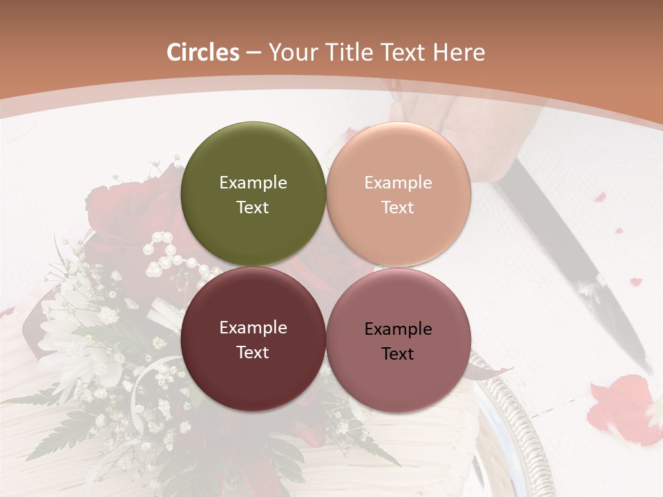 Ivory Romantic Dress PowerPoint Template