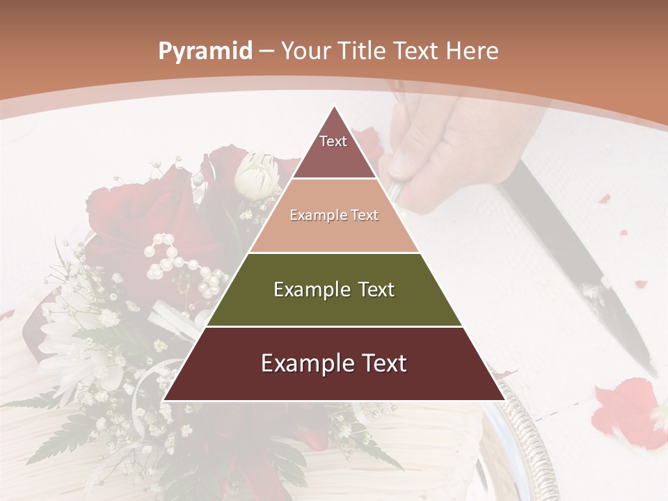 Ivory Romantic Dress PowerPoint Template