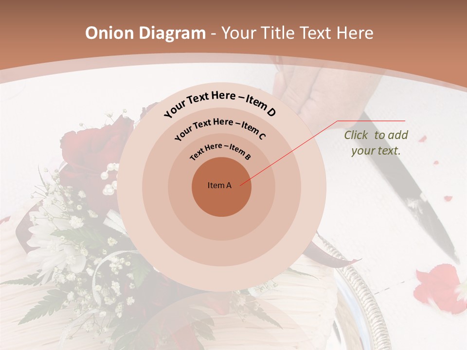 Ivory Romantic Dress PowerPoint Template