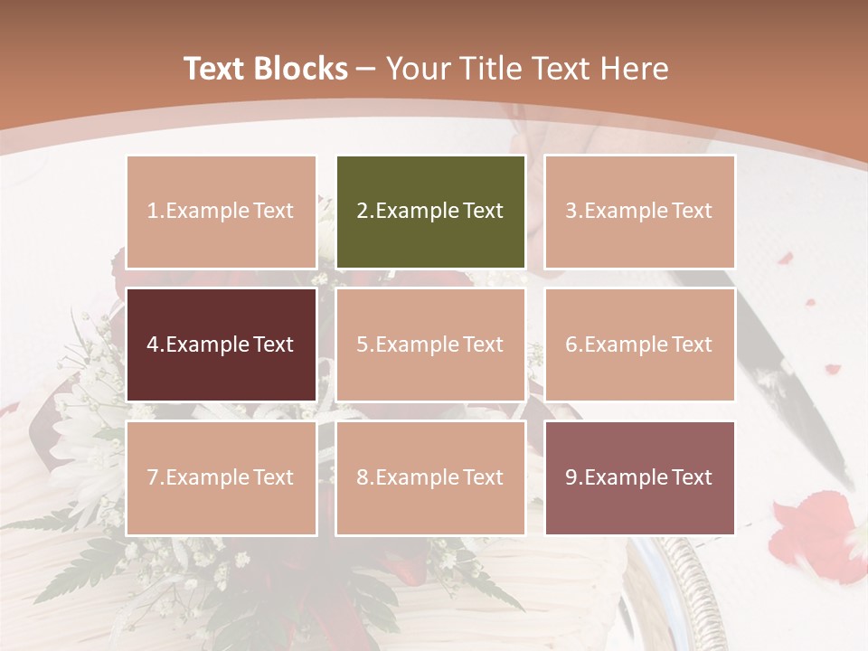 Ivory Romantic Dress PowerPoint Template