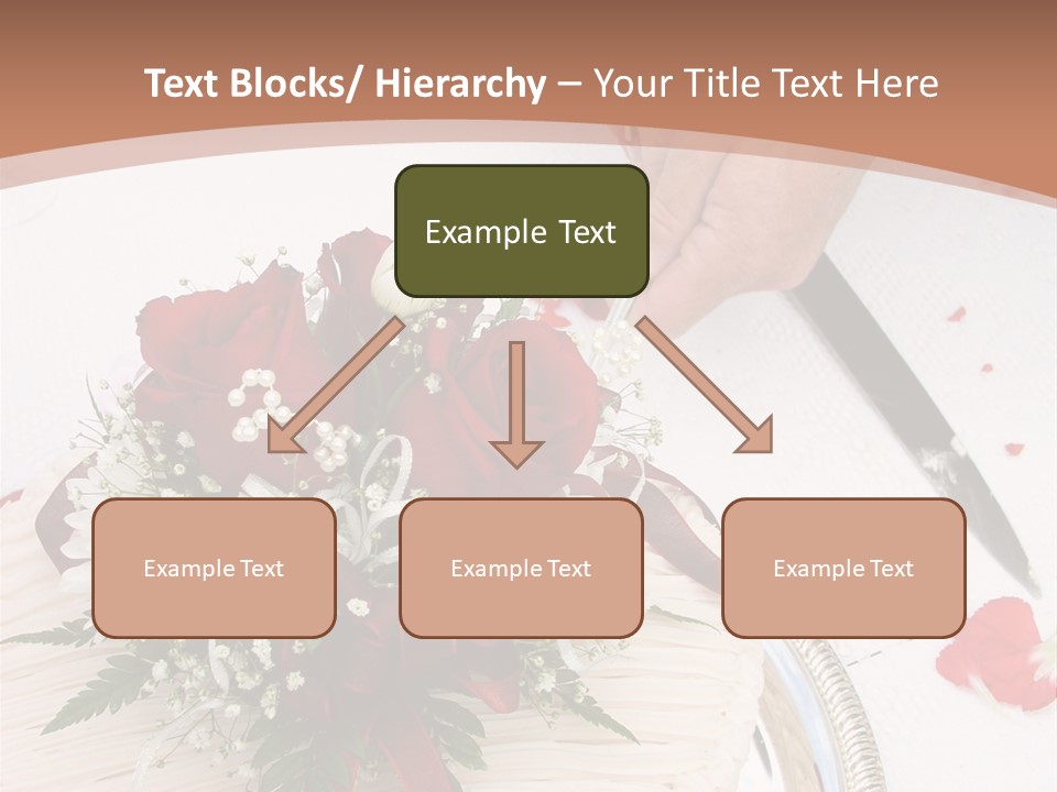 Ivory Romantic Dress PowerPoint Template