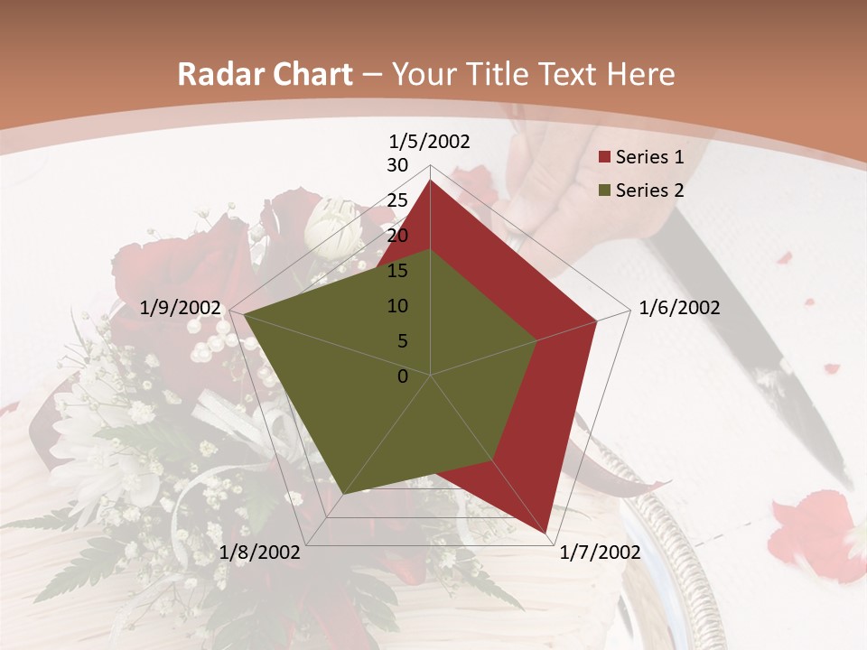 Ivory Romantic Dress PowerPoint Template