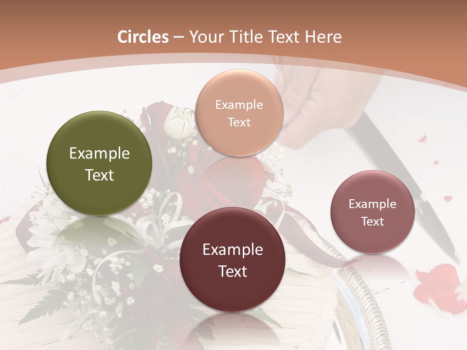 Ivory Romantic Dress PowerPoint Template