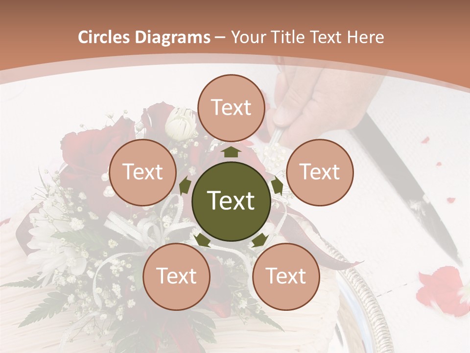 Ivory Romantic Dress PowerPoint Template