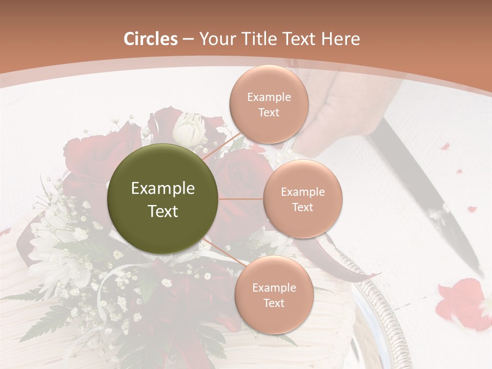 Ivory Romantic Dress PowerPoint Template