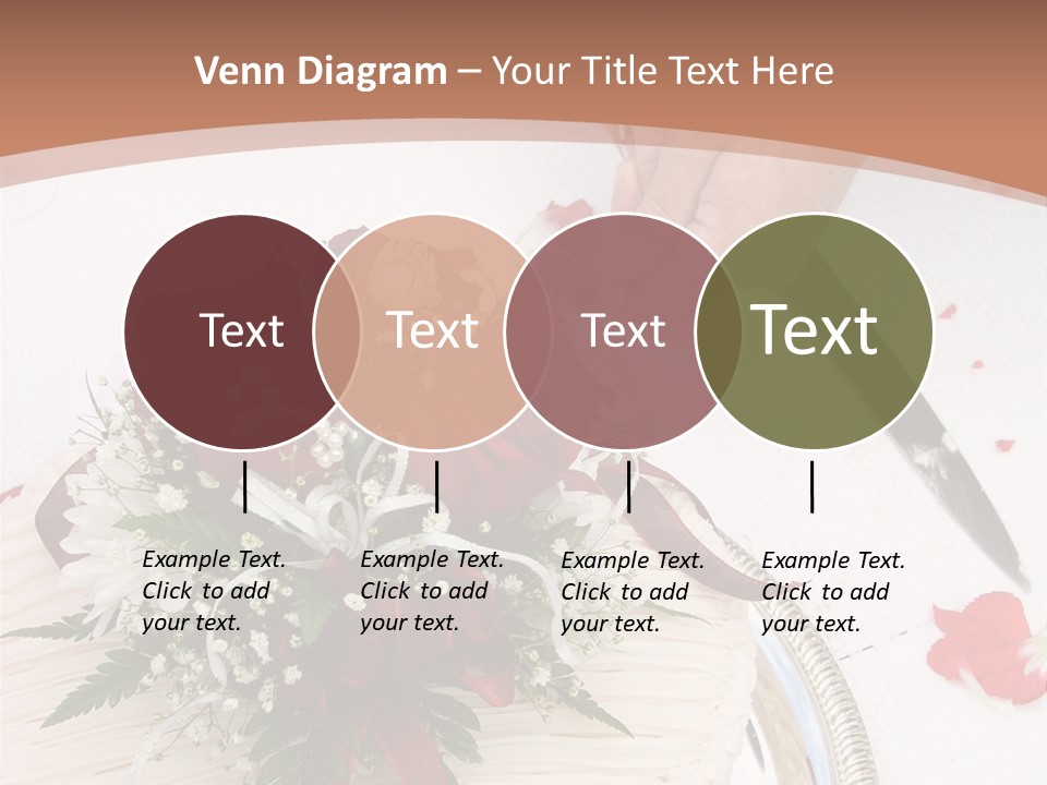 Ivory Romantic Dress PowerPoint Template