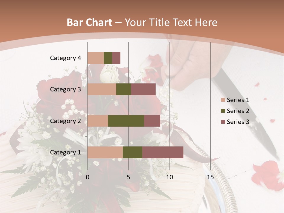 Ivory Romantic Dress PowerPoint Template