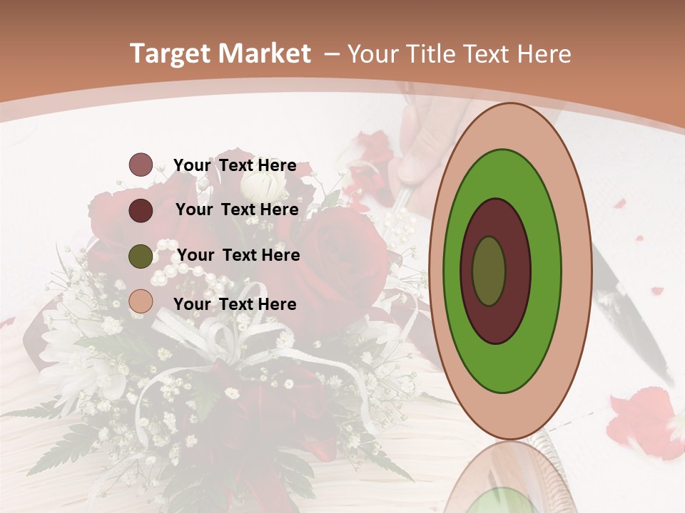 Ivory Romantic Dress PowerPoint Template