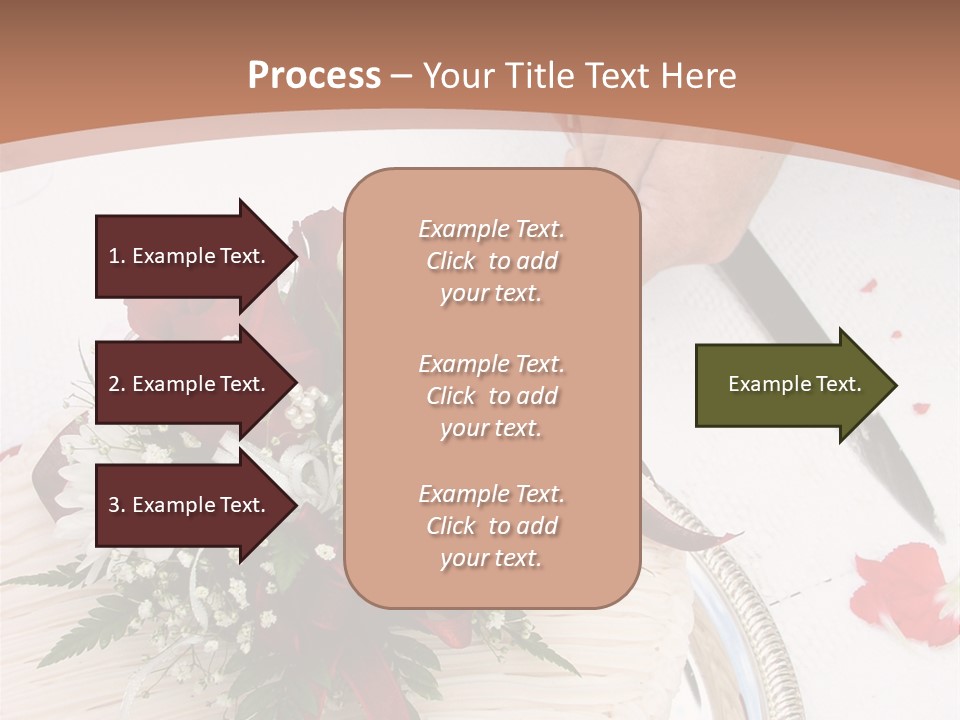 Ivory Romantic Dress PowerPoint Template