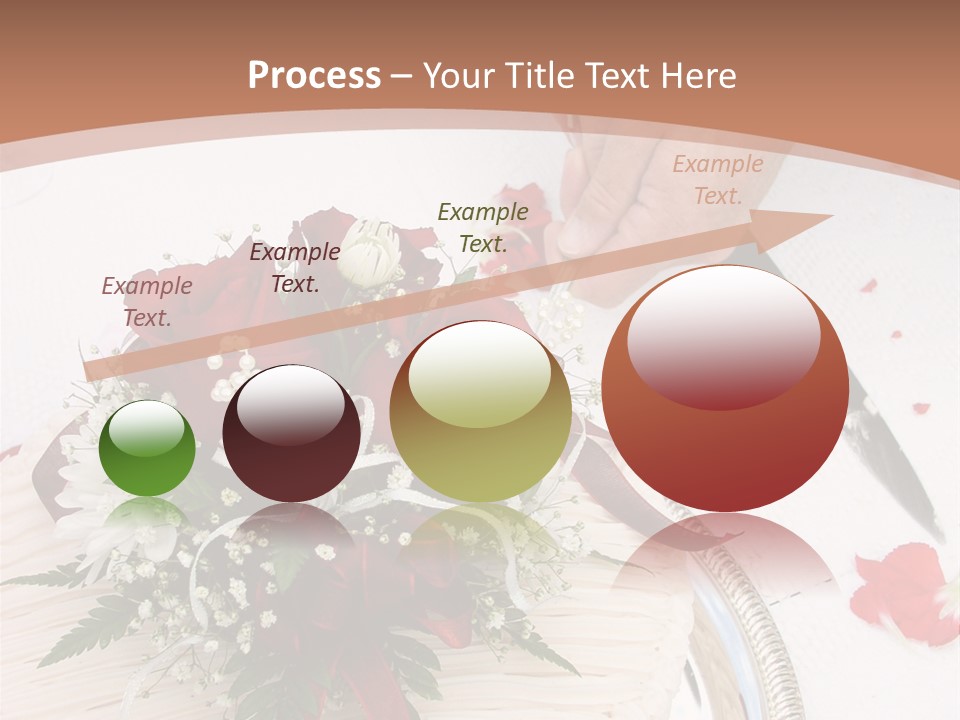 Ivory Romantic Dress PowerPoint Template