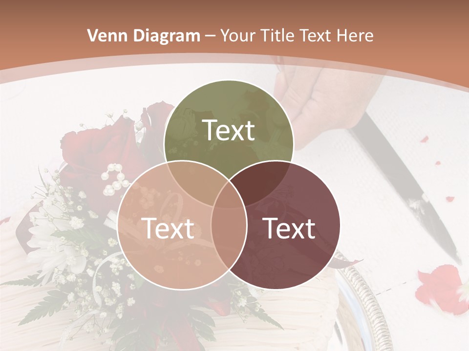 Ivory Romantic Dress PowerPoint Template