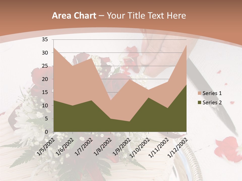 Ivory Romantic Dress PowerPoint Template