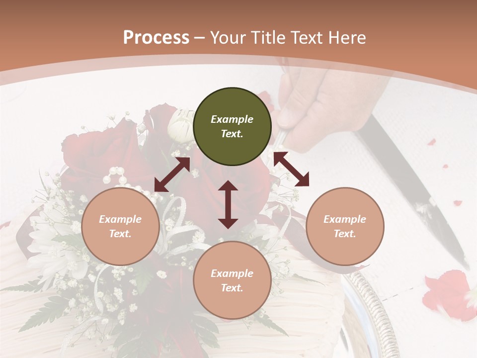 Ivory Romantic Dress PowerPoint Template