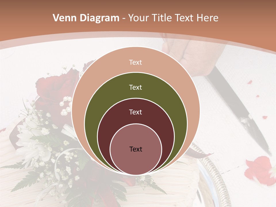 Ivory Romantic Dress PowerPoint Template