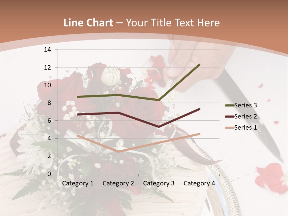 Ivory Romantic Dress PowerPoint Template