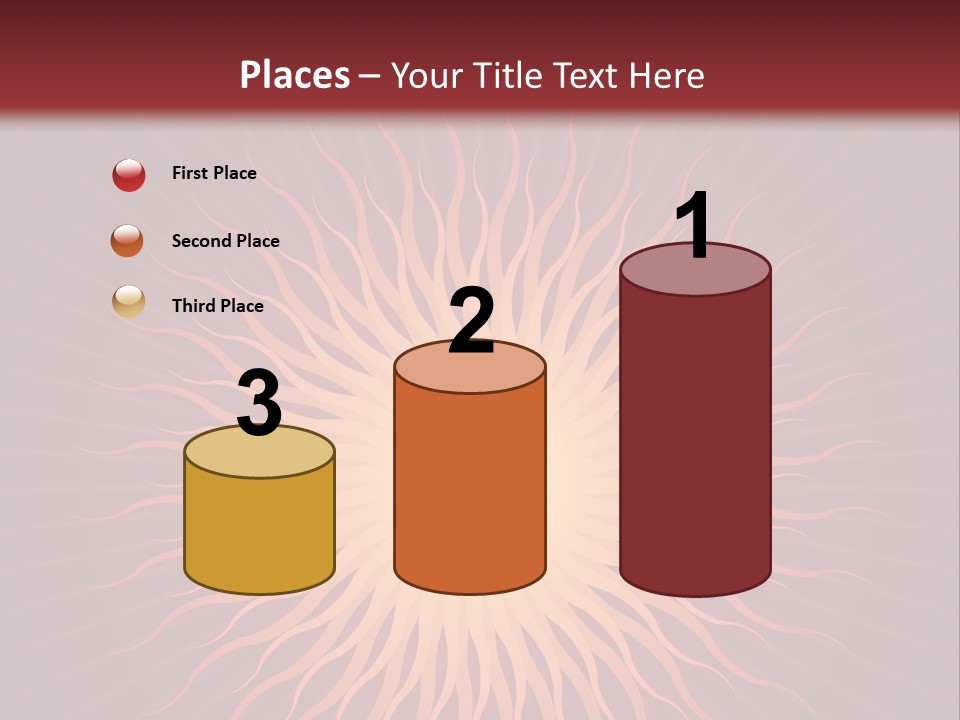 Flare Shine Hot PowerPoint Template