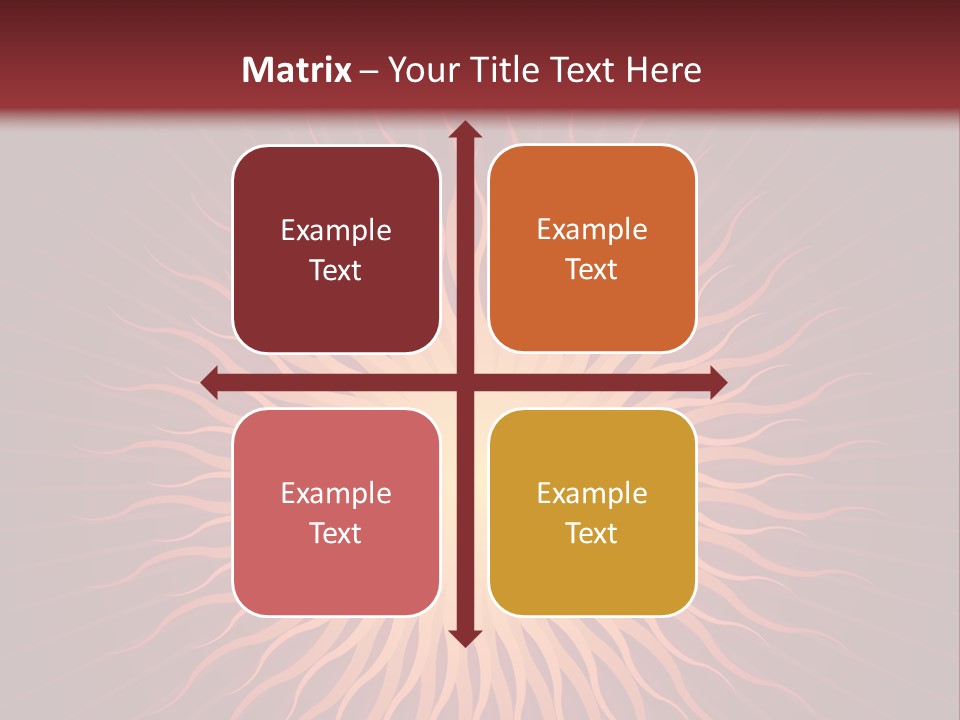 Flare Shine Hot PowerPoint Template