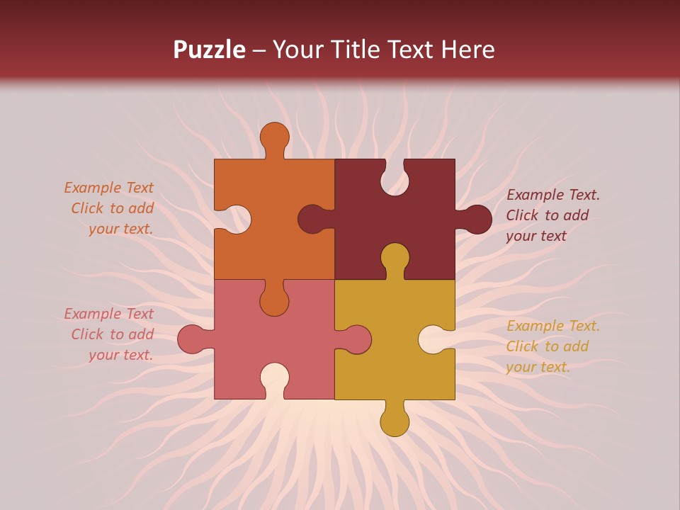 Flare Shine Hot PowerPoint Template