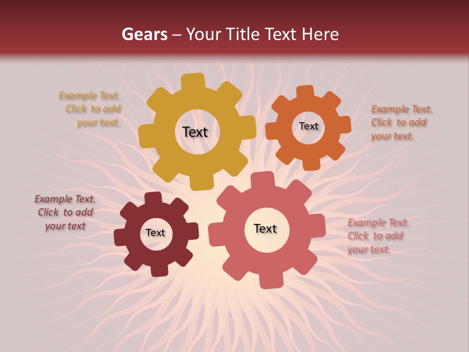 Flare Shine Hot PowerPoint Template