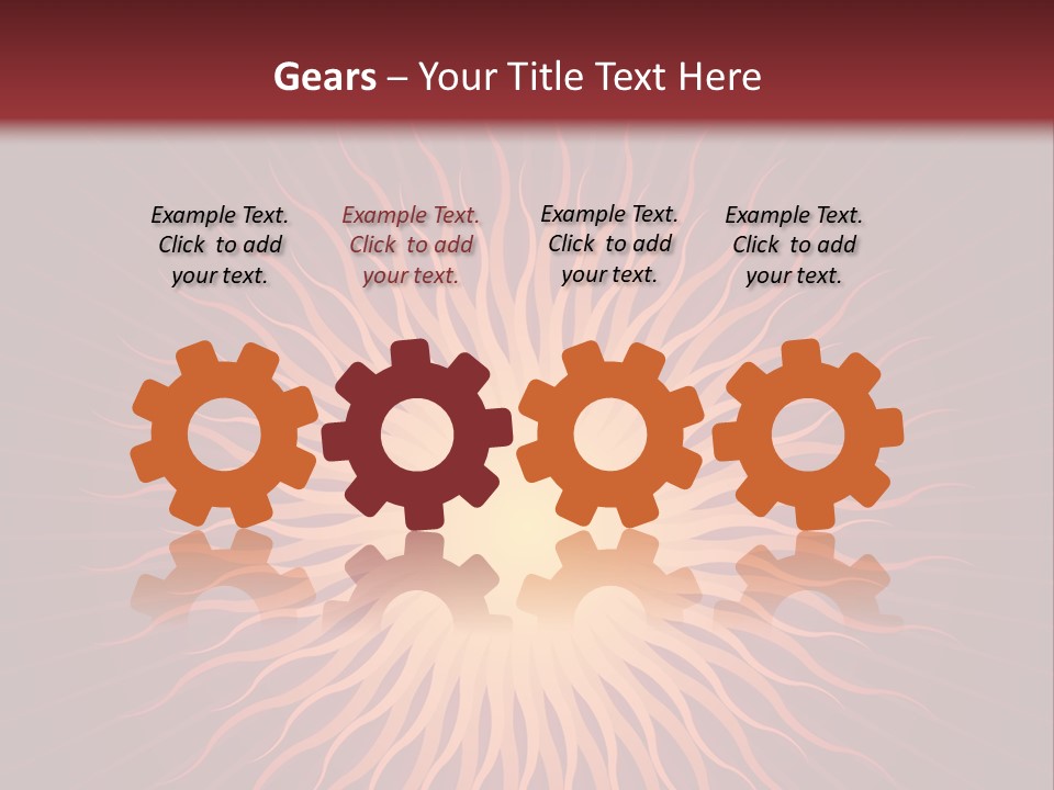 Flare Shine Hot PowerPoint Template