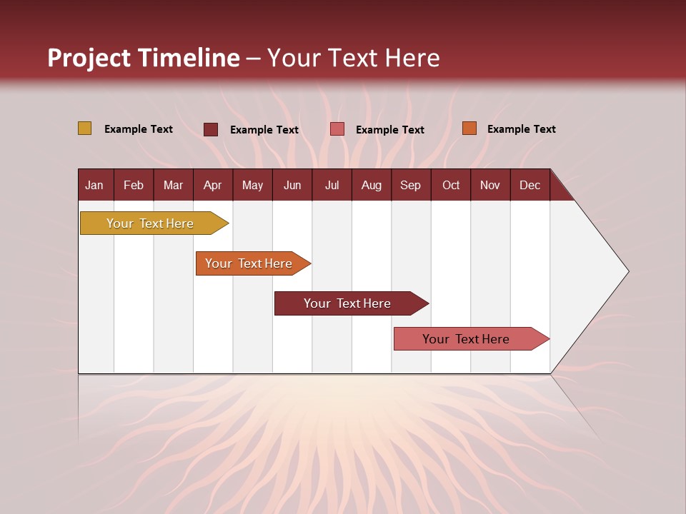Flare Shine Hot PowerPoint Template