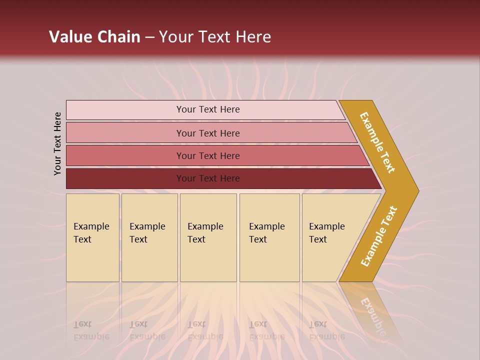 Flare Shine Hot PowerPoint Template