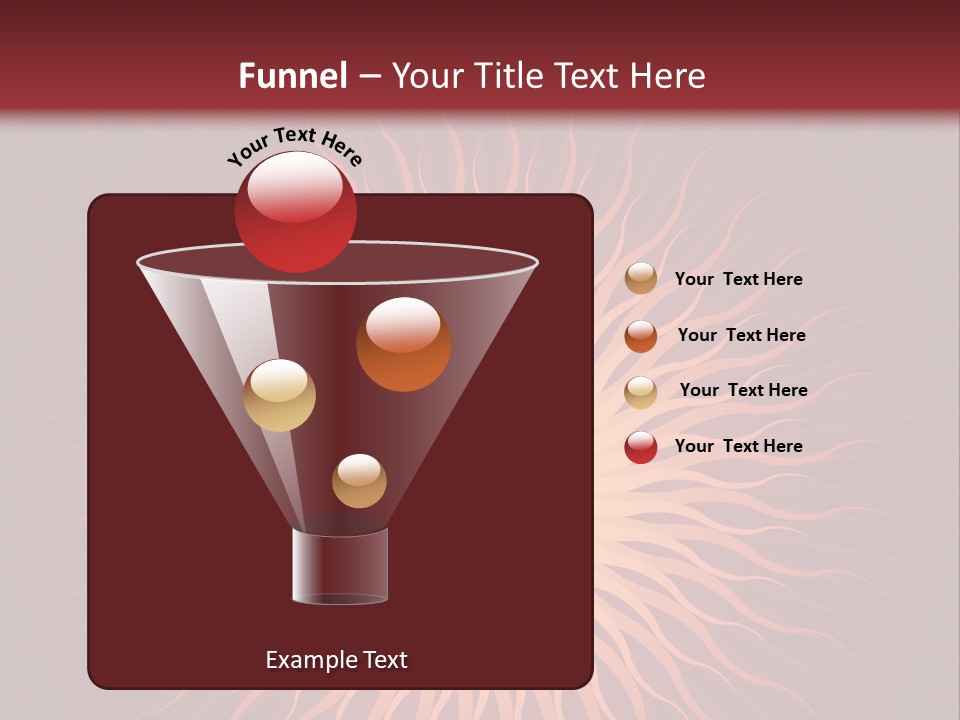 Flare Shine Hot PowerPoint Template