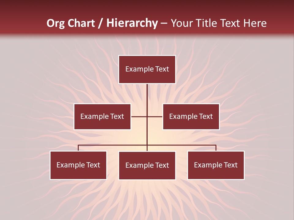 Flare Shine Hot PowerPoint Template