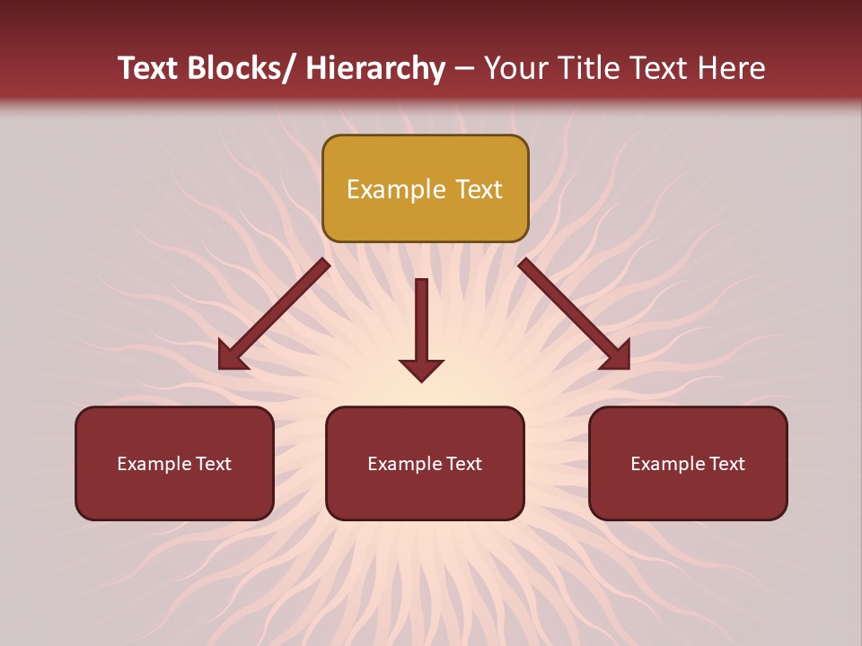 Flare Shine Hot PowerPoint Template