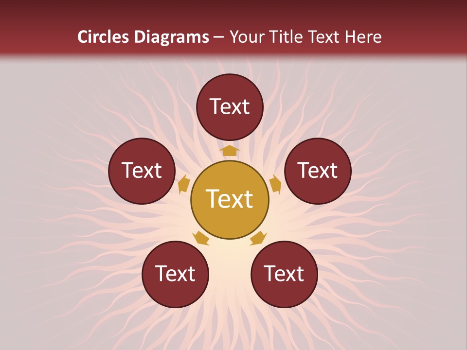 Flare Shine Hot PowerPoint Template