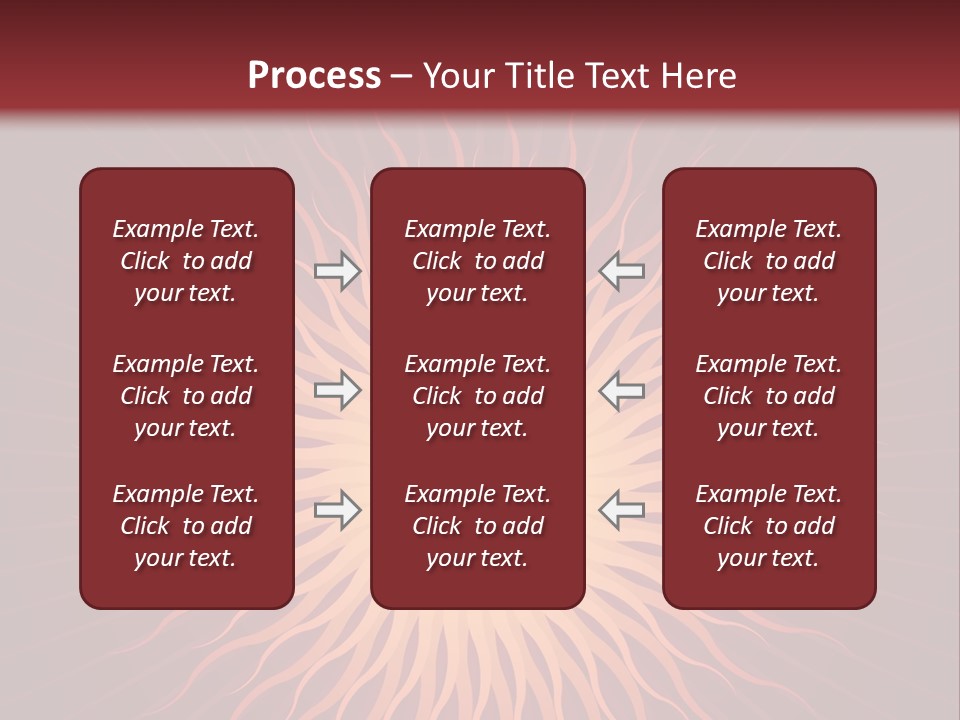 Flare Shine Hot PowerPoint Template